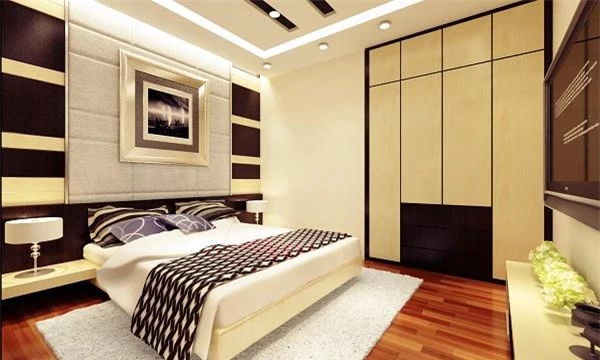 5 quy tắc thiết kế phòng ngủ đẹp sang trọng, hợp phong thủy để luôn ngủ ngon, nhiều tài lộc - 2