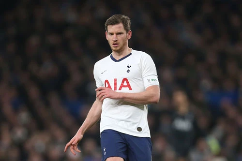 10. Jan Vertonghen (Tottenham, bến đỗ tiềm năng: Inter Milan, Napoli, AS Roma).