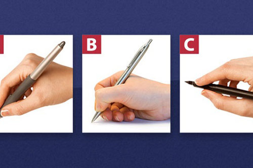 Trắc nghiệm: Khám phá năng lực bản thân qua cách cầm bút