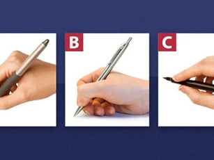 Trắc nghiệm: Khám phá năng lực bản thân qua cách cầm bút