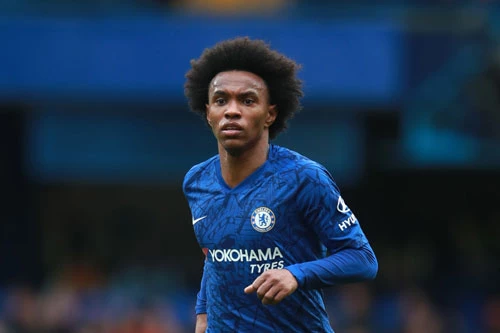 7. Willian (Chelsea, bến đỗ tiềm năng: Arsenal, Barcelona).