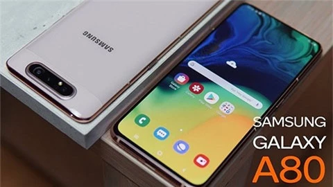 Samsung Galaxy A80 với Snap 730, 8GB RAM, pin 3700mAh giảm giá sốc tại VN