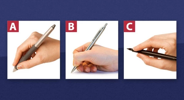 Bạn cầm bút theo kiểu nào?