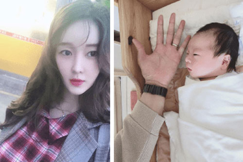 Lúc mang thai gầy gò là vậy nhưng cựu thành viên T-ara lại hạ sinh quý tử đầu lòng nặng tới 4kg
