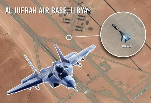 Không quân Nga được cho là đã tham chiến tại Libya. Ảnh: Avia-pro.