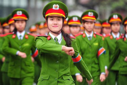 Học viện Cảnh sát nhân dân chỉ tuyển 10% nữ năm 2020