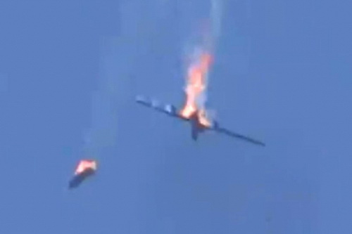 UAV tối tân Thổ Nhĩ Kỳ bị MiG-29 Nga bắn hạ?