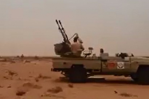 Phiến quân cố gắng bắn hạ Su-24 trong vô vọng