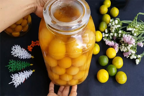 Cách làm chanh muối giải khát bổ dưỡng cho ngày Hè