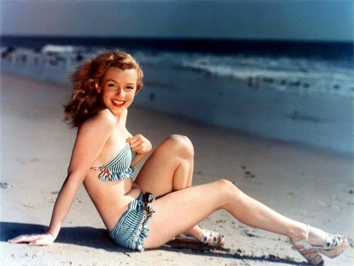 Nhan sắc khuynh đảo một thời của biểu tượng điện ảnh Marilyn Monroe - Ảnh 3.