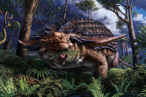 Bữa ăn cuối cùng của khủng long "bọc thép" sau 110 triệu năm vẫn nguyên vẹn