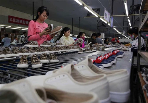 Theo HSBC, cùng với dệt may, da giày là ngành được hưởng lợi nhiều nhất từ EVFTA. Ảnh minh họa.