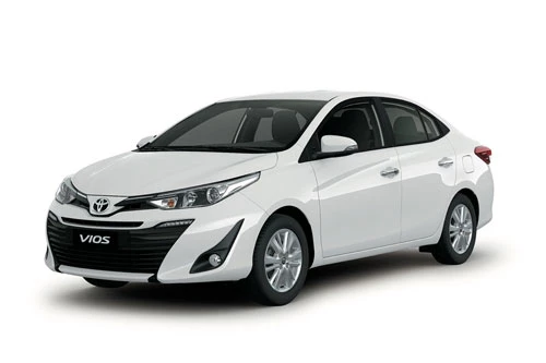 1. Toyota Vios (doanh số: 1.958 chiếc).