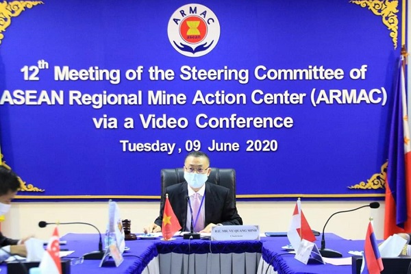 Đại sứ Vũ Quang Minh chủ trì cuộc họp của ARMAC lần thứ 12 tại Phnom Penh, Campuchia