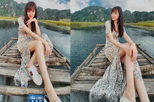 Lạm dụng photoshop, Hương Giang idol bị soi đôi chân dài đến kỳ dị