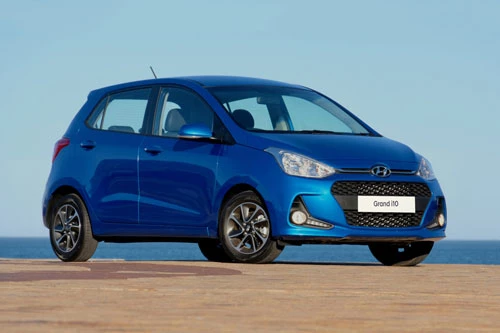 6. Hyundai Grand i10 (doanh số: 1.076 chiếc).