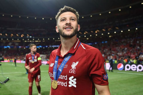 Liverpool quyết định sẽ ký hợp đồng ngắn ngày với Adam Lallana