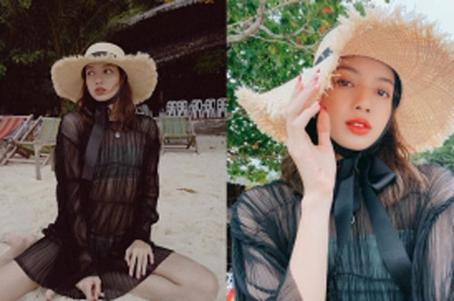 Lisa diện bikini che gần hết nhưng vẫn sexy đến "nghẹt thở"