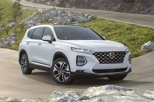 9. Hyundai Santa Fe (doanh số: 665 chiếc).