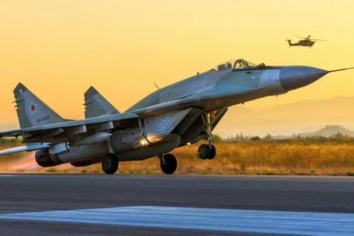 Nga đã cung cấp tổng cộng 10 tiêm kích MiG-29 cho Không quân Syria. Ảnh: TASS.