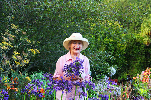 Bà lão 83 tuổi và vườn hoa đẹp như thiên đường