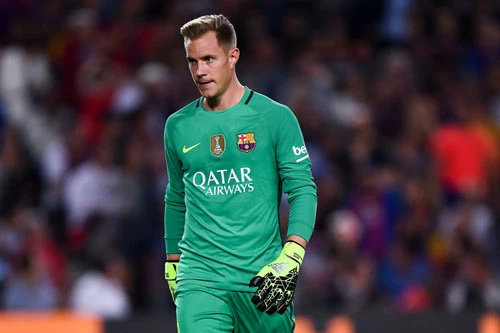 5. Ter Stegen (Barcelona - Định giá chuyển nhượng: 50,2 triệu euro).