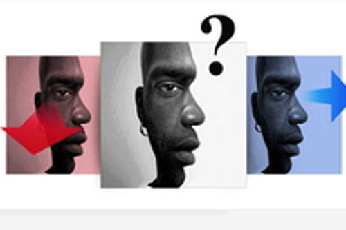 Trắc nghiệm: Người đàn ông đang nhìn về hướng nào?