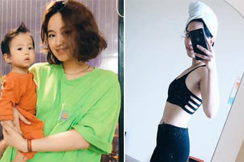 Sau 1 năm sinh con, Mi Vân tiết lộ giảm được gần 20 kg nhờ 'bóp mồm bóp miệng'