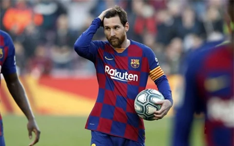 Messi từng chơi bùng nổ giai đoạn cuối nhưng cũng không ngăn được Real vô địch