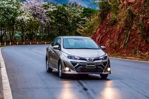 Toyota Vios tiếp tục là mẫu xe bán chạy nhất tháng 5/2020