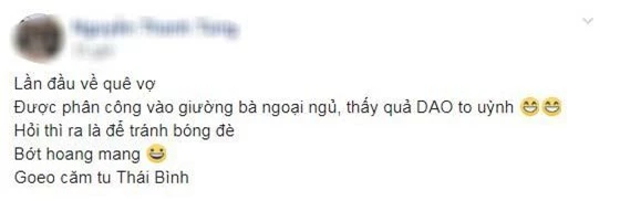 Tâm sự lần đầu về quê vợ của chàng rể gây "bão" cộng đồng mạng.