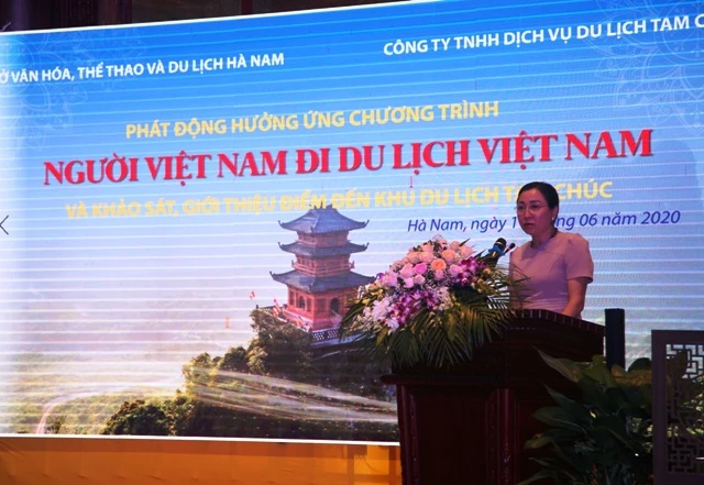 Phó Chủ tịch UBND tỉnh Hà Nam Đinh Thị Lụa  