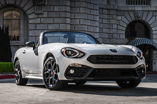 1. Fiat 124 Spider 2020 (giá khởi điểm: 25.390 USD).