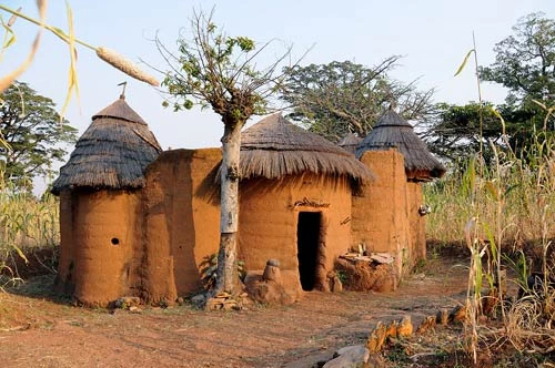 Những ngôi nhà nấm của người Benin 