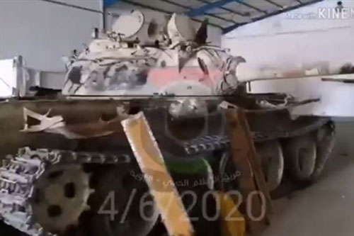 GNA bắt giữ hàng chục xe tăng và cả trực thăng Mi-35