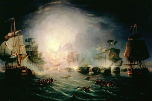 4 chiến hạm nổi tiếng nhất trong chiến tranh Napoleon