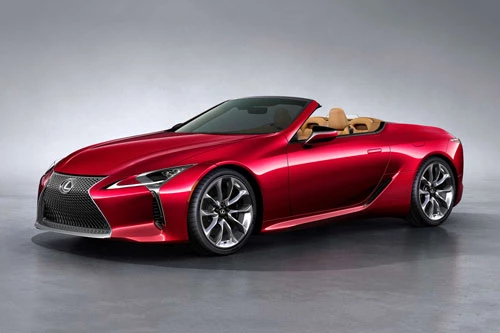 9. Lexus LC 500 Convertible 2021 (giá khởi điểm: chưa công bố).