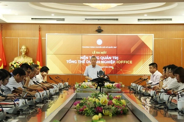 Thứ trưởng Nguyễn Thành Hưng phát biểu tại Lễ ra mắt