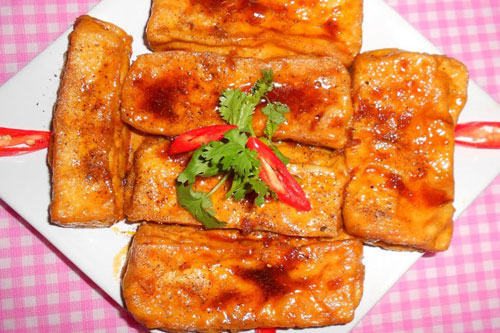 Tàu hũ khìa nước dừa đậm vị cho bữa cơm cuối ngày