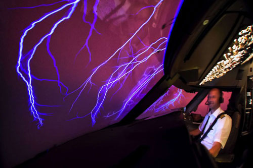 Những bức ảnh không gian độc và lạ chụp từ buồng lái máy bay