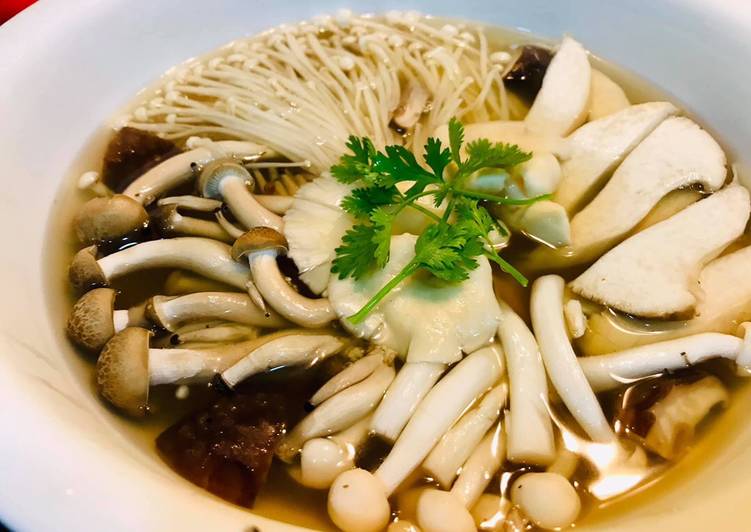 Nắng nóng, làm ngay món canh nấm thanh mát, bổ dưỡng chiêu đãi cả nhà