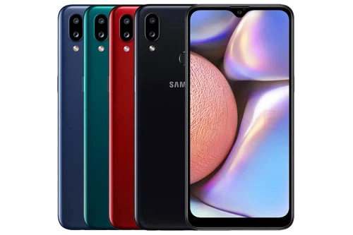 Samsung Galaxy A10s (3,69 triệu đồng xuống 3,39 triệu đồng).