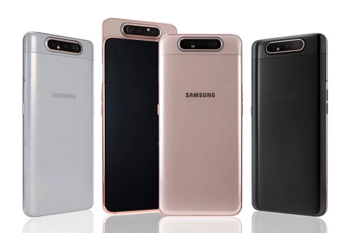 Samsung Galaxy A80 (14,99 triệu đồng xuống 8,99 triệu đồng).