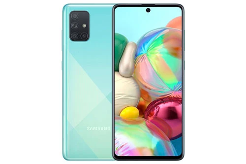 Samsung Galaxy A71 (10,49 triệu đồng xuống 9,29 triệu đồng).