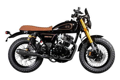 Môtô 223 phân khối, giá hơn 56 triệu đồng