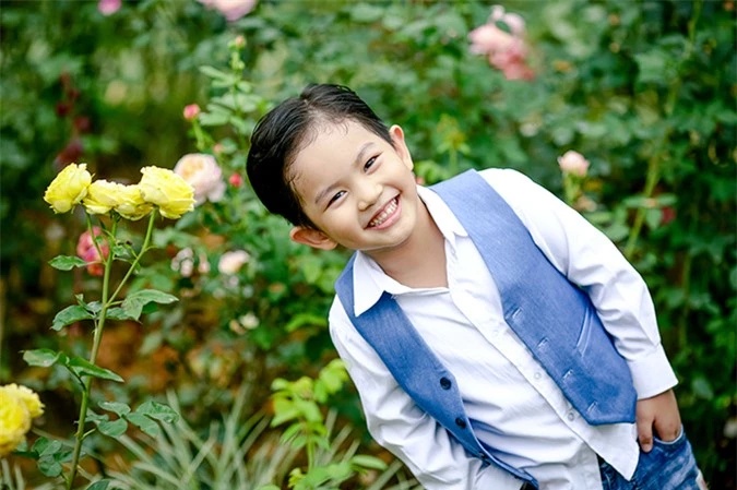 Trước khi có Anna, vợ chồng Phan Hiển - Khánh Thi đã có bé Kubi. Cậu nhóc càng lớn càng thể hiện niềm đam mê với nhảy múa giống bố mẹ.
