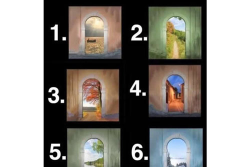 Trắc nghiệm: Phía sau cánh cửa nói gì về thế giới nội tâm của bạn?