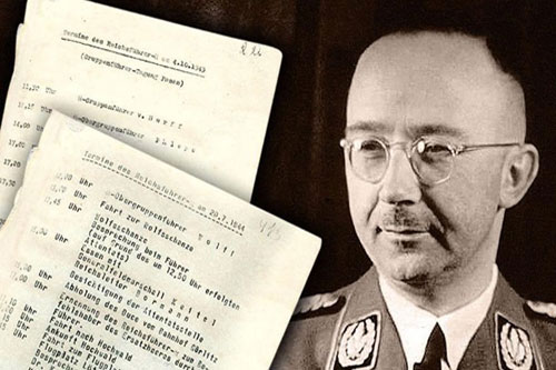 Tìm thấy nhật ký gây chấn động của trùm mật vụ Himmler