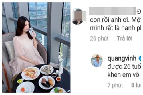 Diện đầm rộng thùng thình lại kèm status ẩn ý, fan nghi vấn Thuý Vân mang thai?