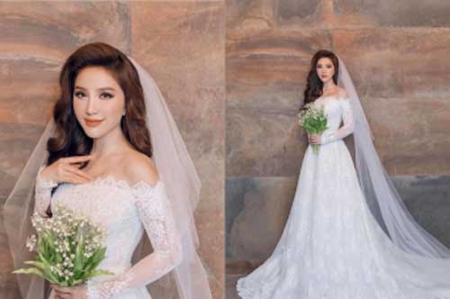 Bảo Thy lần đầu khoe ảnh cưới đẹp lung linh sau 7 tháng kết hôn